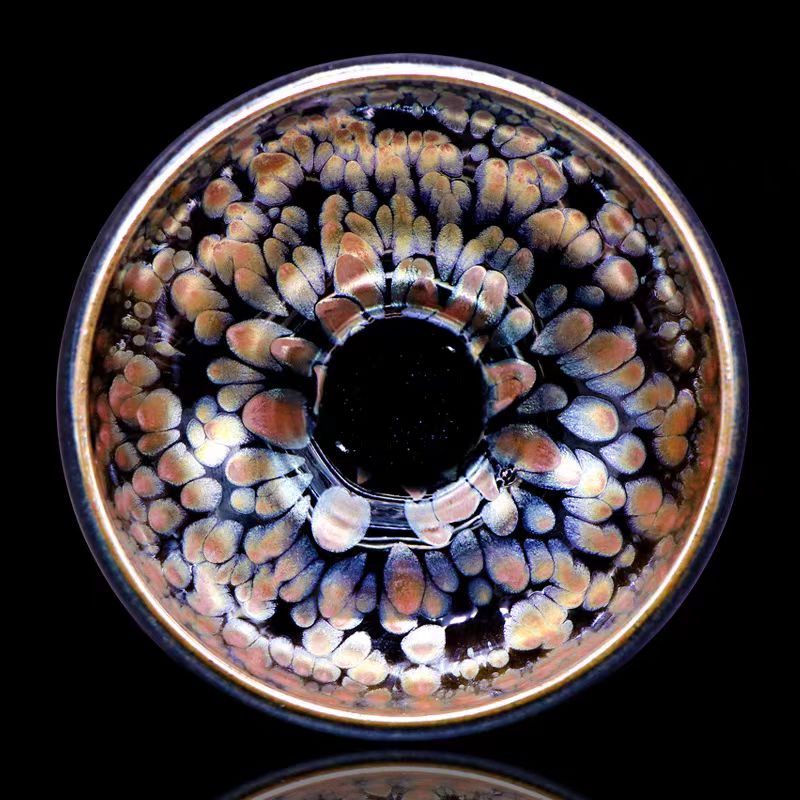 zhengyong Purple Gold Flower Master's Cup Porcelain