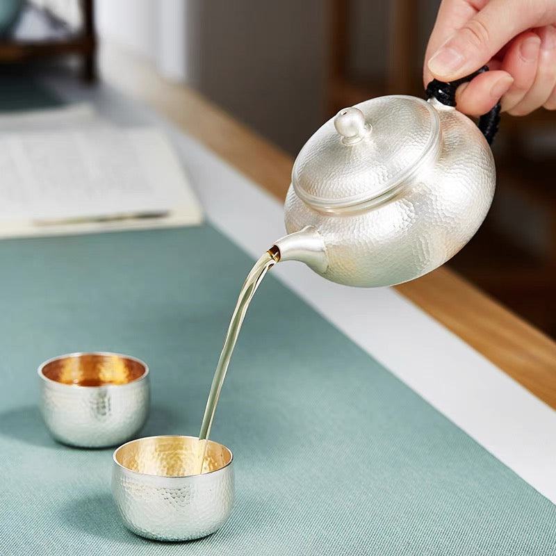 Silver Kettle pot