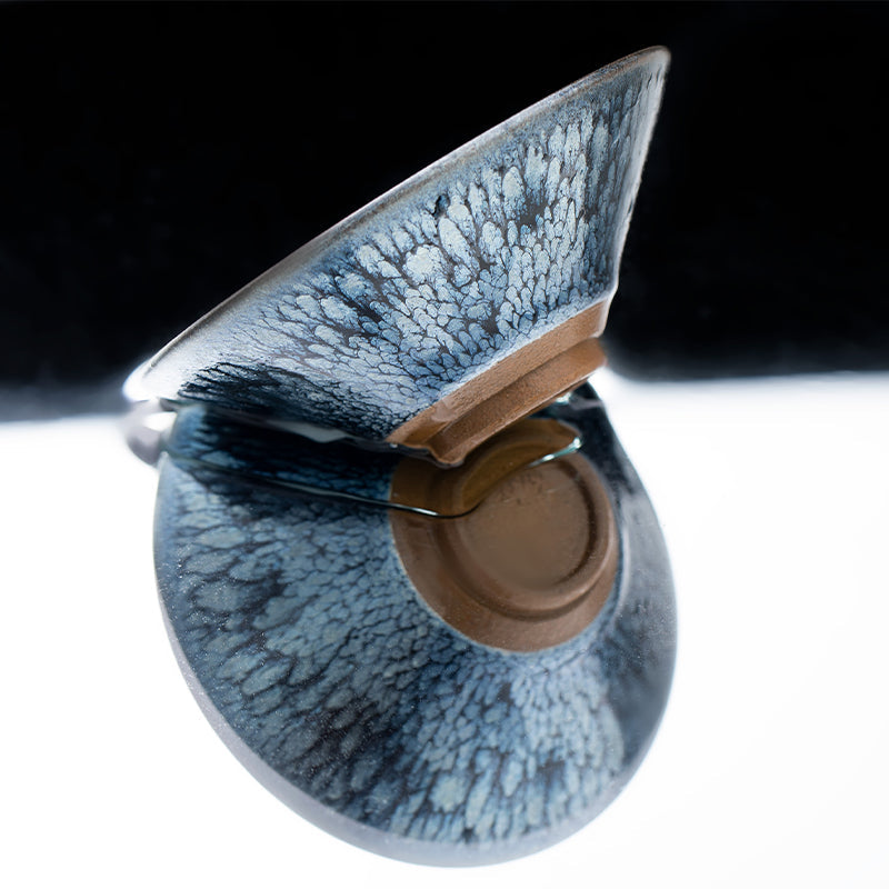 Cai Long Handmade Hundred Flower Tea Bowl